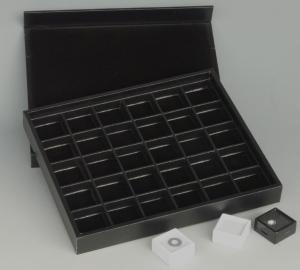 Coffret avec 30 compartiments pour rangement de collection